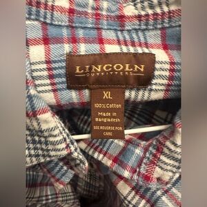 Lincoln Outfitters Long Sleeve Flannel